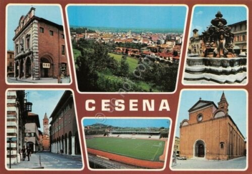 Cartolina cesena vedute - cartolina,