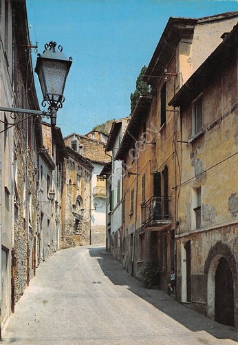 Cartolina meldola via rocca - via,