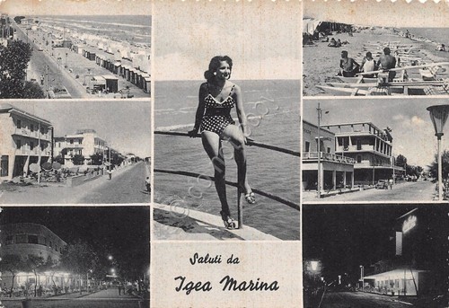 Cartolina postcard saluti - postcard,