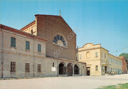 Cartolina cesena chiesa - cesena,