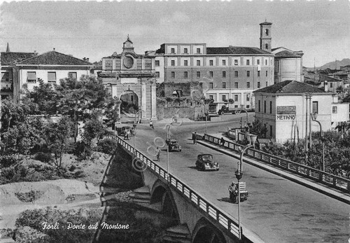 Cartolina forlì ponte - cartolina,