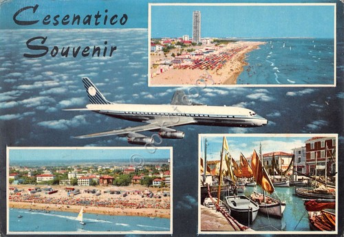 Cartolina cesenatico vedutine - cartolina,