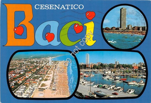 Cartolina cesenatico - -,