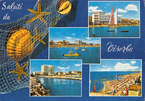 Cartolina viserba vedute - viserba, 4