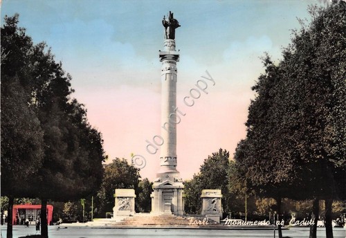 Cartolina forlì monumento - -,