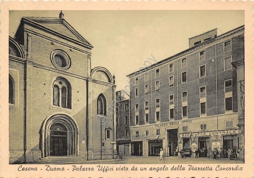 Cartolina cesena palazzo - cartolina,