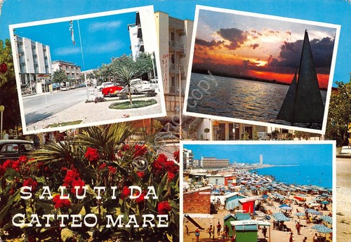 Cartolina gatteo mare 4 - gatteo,